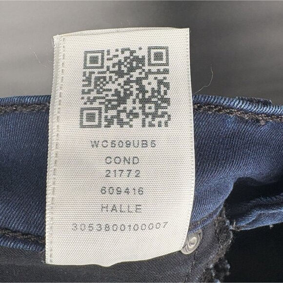 True Religion Women's Halle Mid Rise Super Skinny Jeans 26 Dark Wash USA - Picture 11 of 14